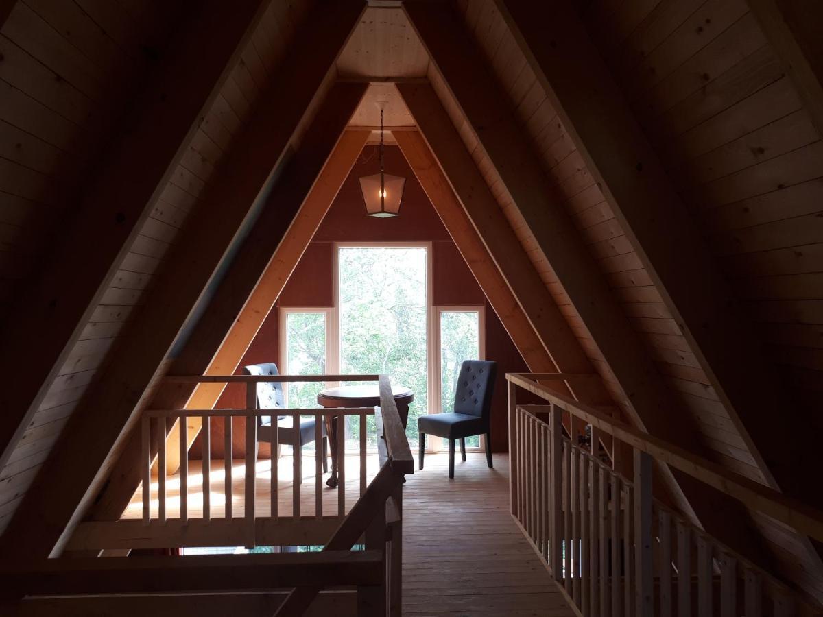 Hotel A-Frame Volledig Vrijstaande Woning Hensbroek Esterno foto