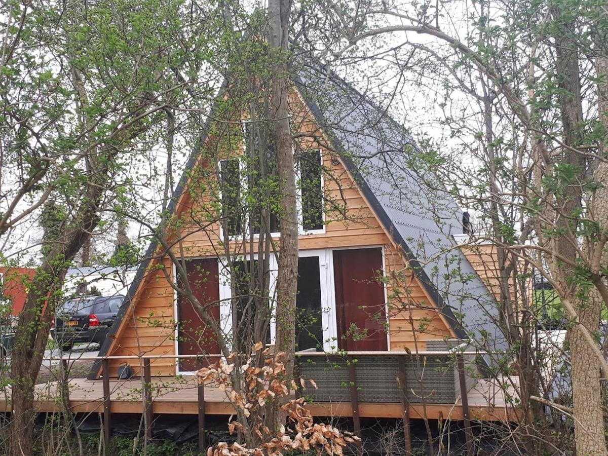 Hotel A-Frame Volledig Vrijstaande Woning Hensbroek Esterno foto